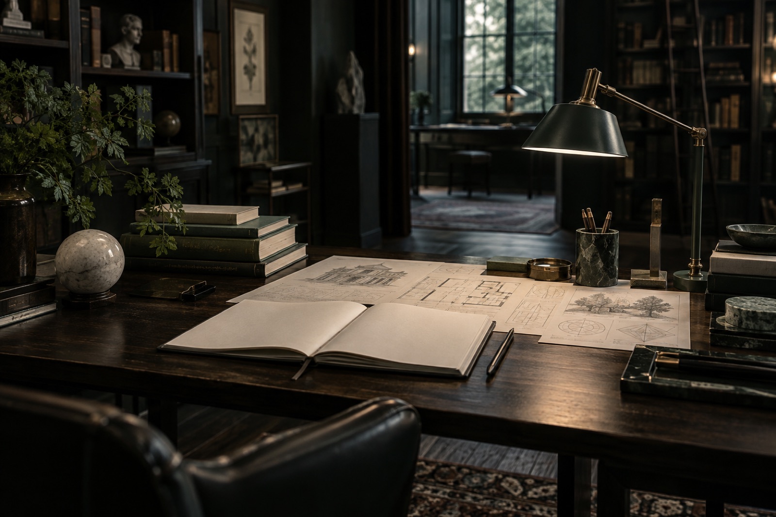 Editorial research library supporting search strategy